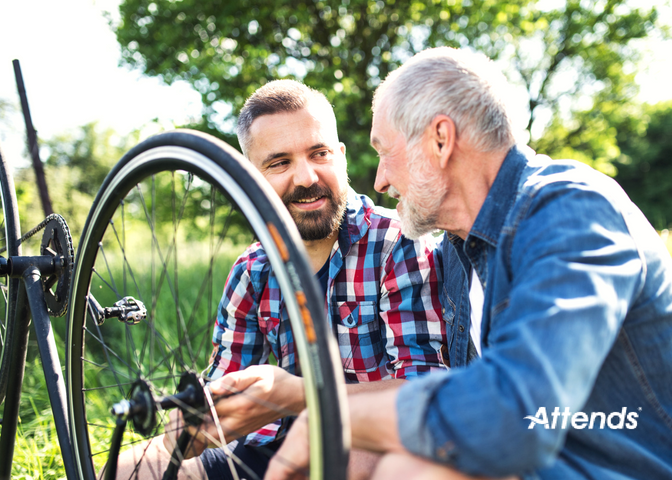 Relax and Celebrate Dad Without Bladder Control Worry 